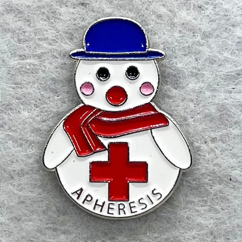 🔮 5/$25 Vintage Snowman Apheresis‎ Pin